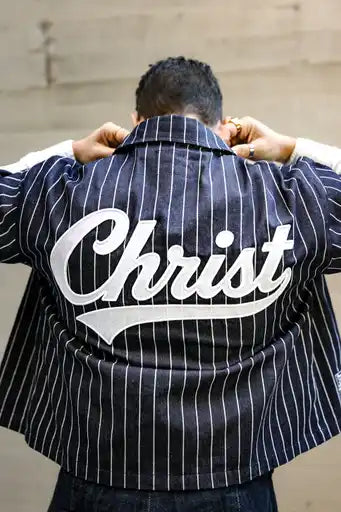 Christ Indigo Denim Button Up